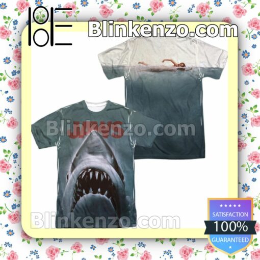 Jaws Poster Gift T-Shirts