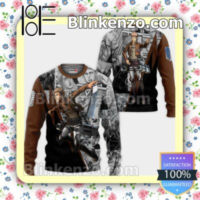 Jean Kirstein Attack On Titan Anime Manga Personalized T-shirt, Hoodie, Long Sleeve, Bomber Jacket a