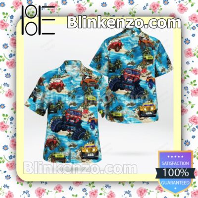 Jeep Beach Unisex Summer Hawaiian Shirt a