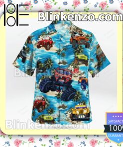 Jeep Beach Unisex Summer Hawaiian Shirt b
