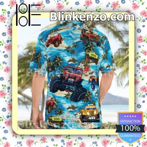 Jeep Beach Unisex Summer Hawaiian Shirt c