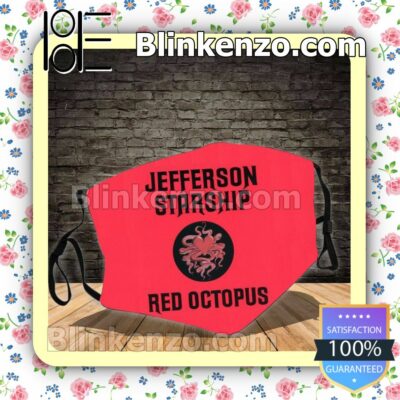 Jefferson Starship Red Octopus Album Cover Reusable Masks