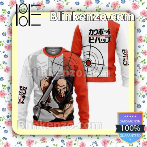 Jet Black Anime Cowboy Bebop Personalized T-shirt, Hoodie, Long Sleeve, Bomber Jacket a