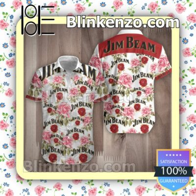 Jim Beam Pink Rose Summer Shirts