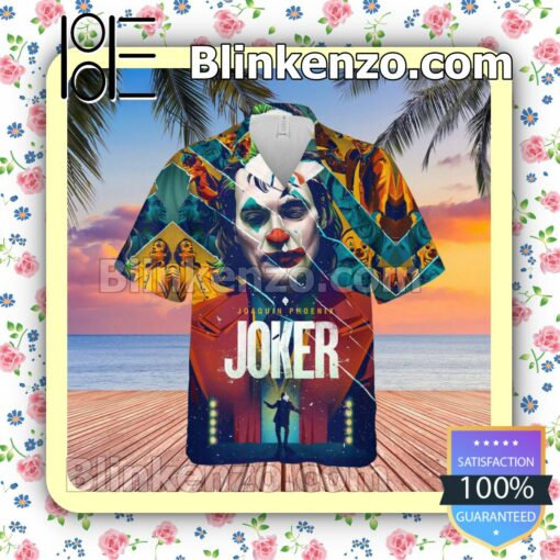 Joaquin Phoenix Joker Summer Hawaiian Shirt, Mens Shorts