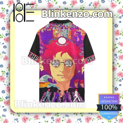 John Lennon Summer Hawaiian Shirt a
