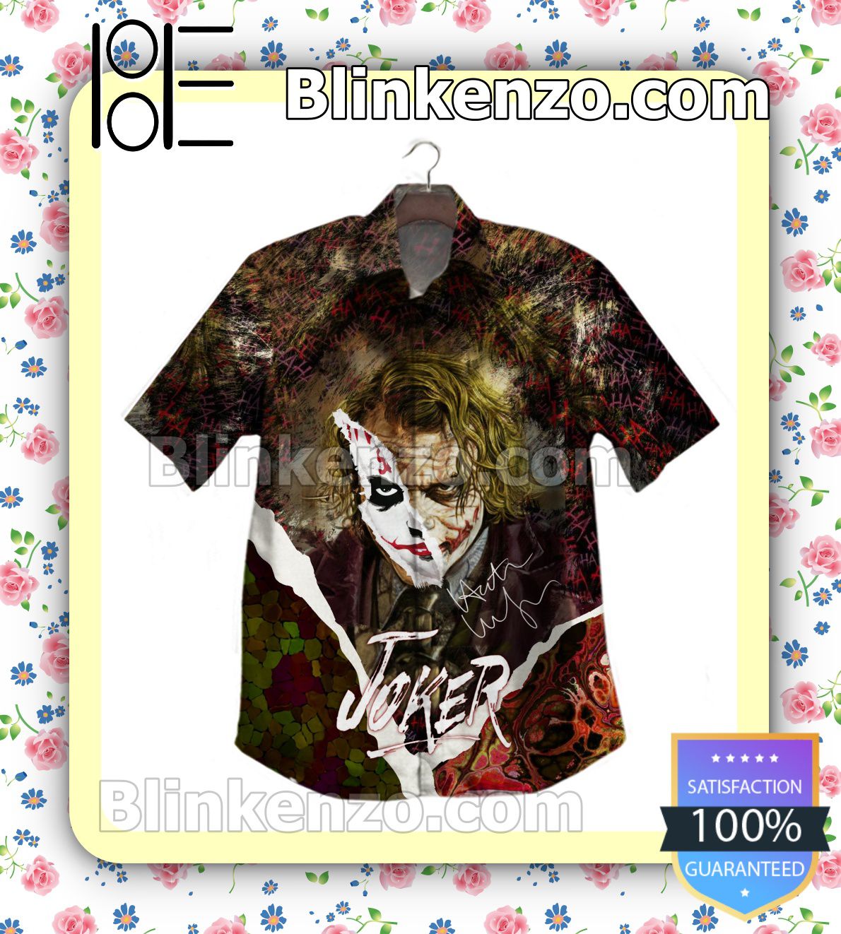 Joker Fan Art Summer Shirts