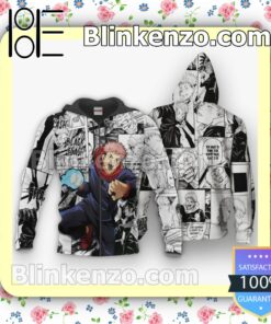 Jujutsu Kaisen Itadori Yuuji Anime Mix Manga Personalized T-shirt, Hoodie, Long Sleeve, Bomber Jacket
