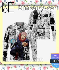 Jujutsu Kaisen Itadori Yuuji Anime Mix Manga Personalized T-shirt, Hoodie, Long Sleeve, Bomber Jacket a