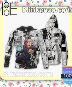 Jujutsu Kaisen Itadori Yuuji Anime Mix Manga Personalized T-shirt, Hoodie, Long Sleeve, Bomber Jacket b