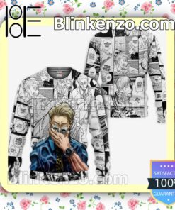 Jujutsu Kaisen Nanami Kento Anime Mix Manga Personalized T-shirt, Hoodie, Long Sleeve, Bomber Jacket a