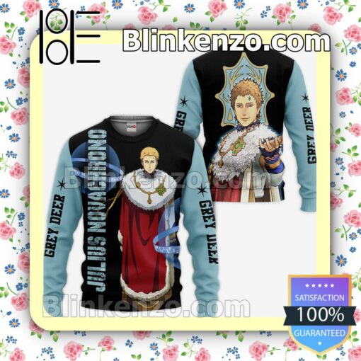Julius Novachrono Black Clover Anime Personalized T-shirt, Hoodie, Long Sleeve, Bomber Jacket a