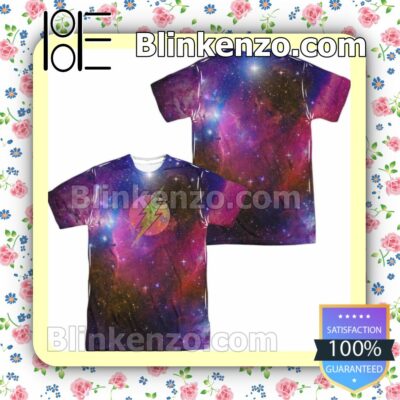 Justice League Flash Galaxy Gift T-Shirts