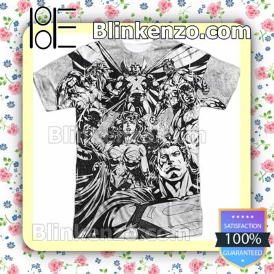 Justice League - Graphic Gathering Gift T-Shirts