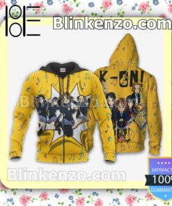 K-On Team Music Band Anime Personalized T-shirt, Hoodie, Long Sleeve, Bomber Jacket