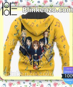 K-On Team Music Band Anime Personalized T-shirt, Hoodie, Long Sleeve, Bomber Jacket x