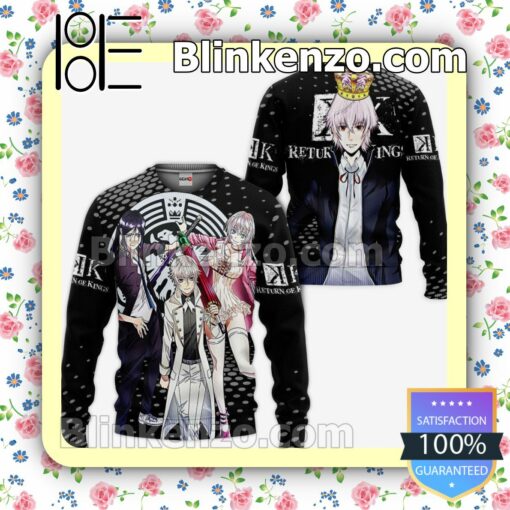 K-Project Return of Kings Anime Personalized T-shirt, Hoodie, Long Sleeve, Bomber Jacket a