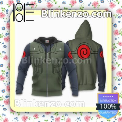 Kakashi Uniform Military Naruto Anime Personalized T-shirt, Hoodie, Long Sleeve, Bomber Jacket c