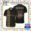 Kakau Polynesian Coat Of Arms Gold Summer Shirts