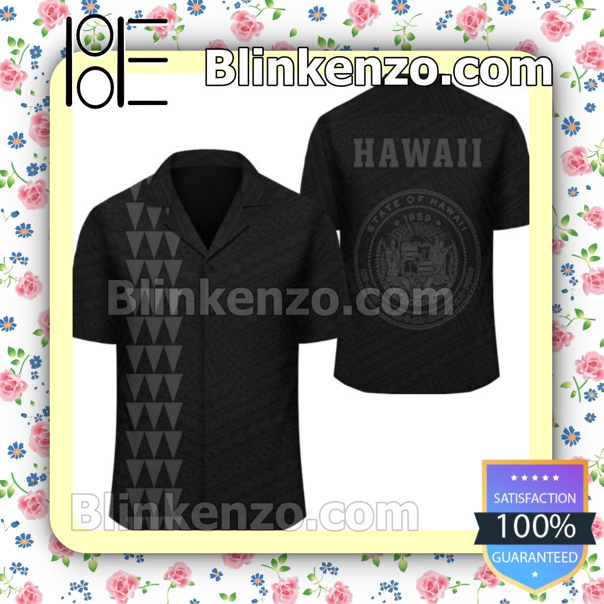 Kakau Polynesian Coat Of Arms Grey Summer Shirts