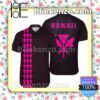 Kakau Polynesian Kanaka Map Pink Summer Shirts