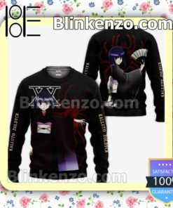 Kalluto Zoldyck Phantom Troupe Anime Hunter x Hunter Personalized T-shirt, Hoodie, Long Sleeve, Bomber Jacket a