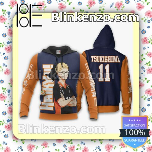 Karasuno Kei Tsukishima Haikyuu Anime Personalized T-shirt, Hoodie, Long Sleeve, Bomber Jacket b