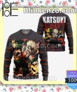 Katsuki Bakugo Dynamight My Hero Academia Anime Personalized T-shirt, Hoodie, Long Sleeve, Bomber Jacket a