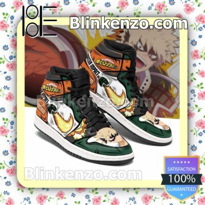 Katsuki Bakugo My Hero Academia Anime Air Jordan 1 Mid Shoes