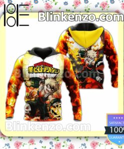 Katsuki Bakugou My Hero Academia Anime Personalized T-shirt, Hoodie, Long Sleeve, Bomber Jacket