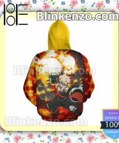 Katsuki Bakugou My Hero Academia Anime Personalized T-shirt, Hoodie, Long Sleeve, Bomber Jacket a