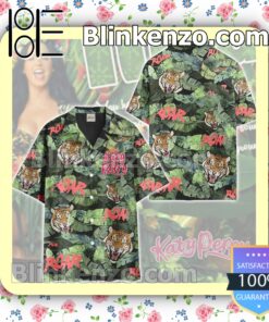 Katy Perry Tiger Summer Hawaiian Shirt c