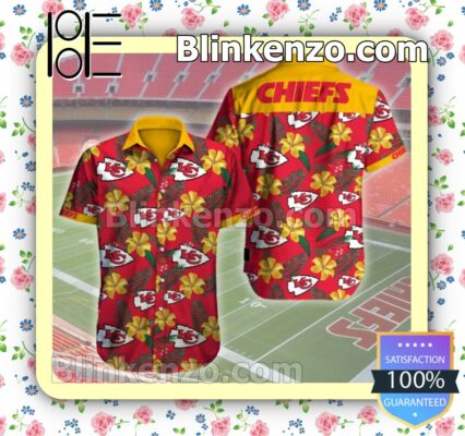 Kc Chiefs Yellow Orchid Red Summer Shirts