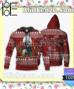 Ken Kaneki Cool Ugly Christmas Tokyo Ghoul Gift Idea Personalized T-shirt, Hoodie, Long Sleeve, Bomber Jacket a