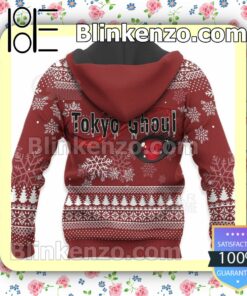 Ken Kaneki Cool Ugly Christmas Tokyo Ghoul Gift Idea Personalized T-shirt, Hoodie, Long Sleeve, Bomber Jacket c