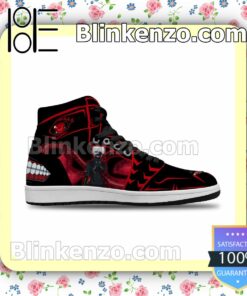 Ken Kaneki Kagune Tokyo Ghoul Anime Air Jordan 1 Mid Shoes b