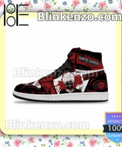 Ken Kaneki Tokyo Ghoul Anime Air Jordan 1 Mid Shoes