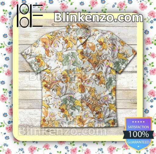 Keroberos Cardcaptor Sakura Tropical Flower Summer Shirts