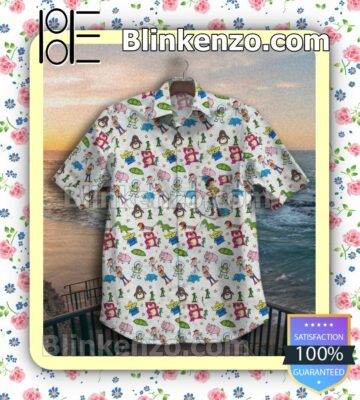 Kids Drawing Cartoon Character Summer Shirt