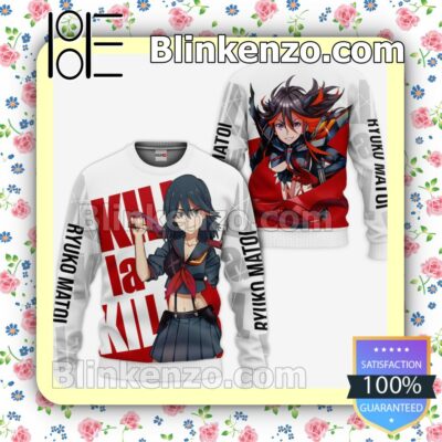 Kill La Kill Ryuko Matoi Anime Personalized T-shirt, Hoodie, Long Sleeve, Bomber Jacket a