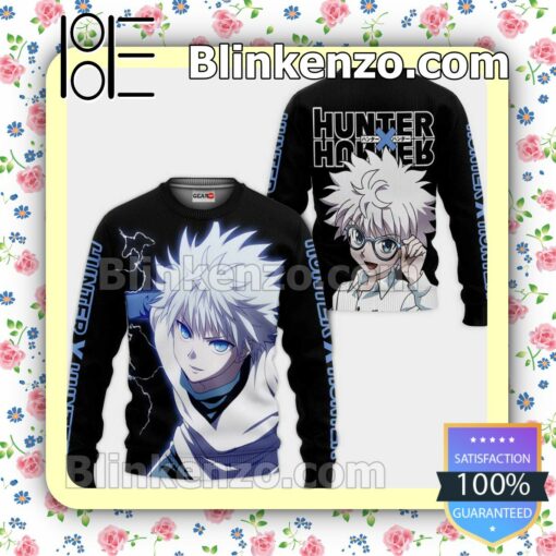 Killua Zoldyck Hunter x Hunter Anime Personalized T-shirt, Hoodie, Long Sleeve, Bomber Jacket a