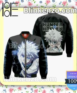 Killua Zoldyck Hunter x Hunter Anime Personalized T-shirt, Hoodie, Long Sleeve, Bomber Jacket c
