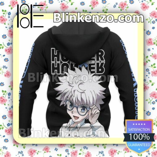 Killua Zoldyck Hunter x Hunter Anime Personalized T-shirt, Hoodie, Long Sleeve, Bomber Jacket x