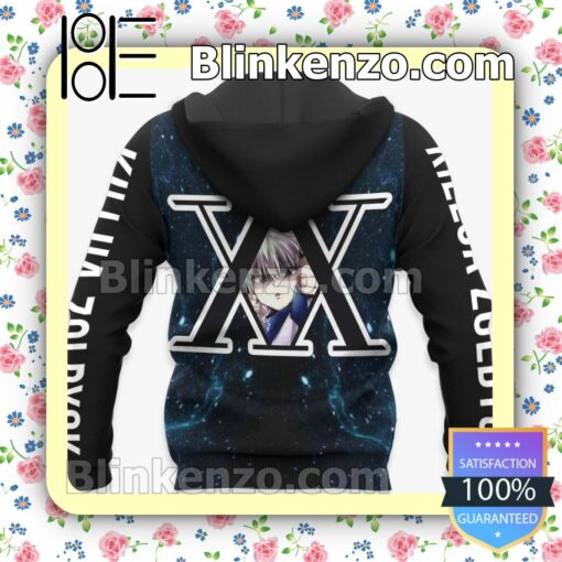 Killua Zoldyck Skill Hunter x Hunter Anime Personalized T-shirt, Hoodie, Long Sleeve, Bomber Jacket x