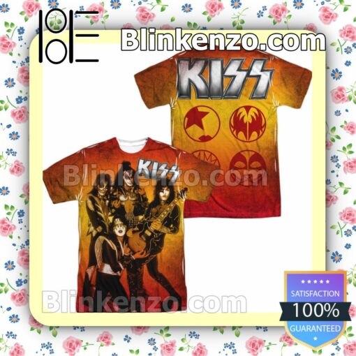 Kiss Fire Pose Gift T-Shirts