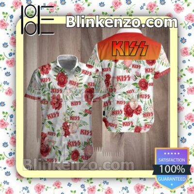 Kiss Tropical Flower Summer Shirts