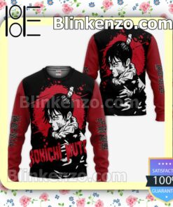 Kokichi Muta Jujutsu Kaisen Anime Monochrome Personalized T-shirt, Hoodie, Long Sleeve, Bomber Jacket a
