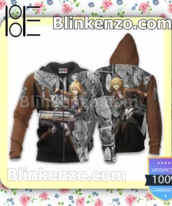 Krista Lenz Attack On Titan Anime Manga Personalized T-shirt, Hoodie, Long Sleeve, Bomber Jacket