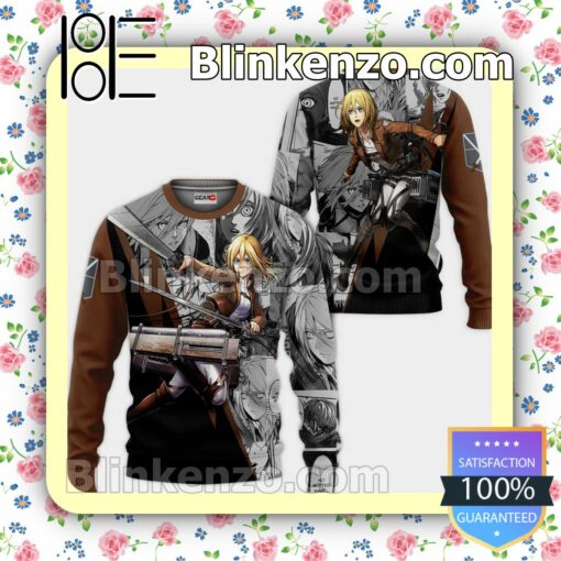 Krista Lenz Attack On Titan Anime Manga Personalized T-shirt, Hoodie, Long Sleeve, Bomber Jacket a