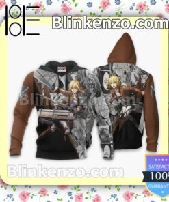 Krista Lenz Attack On Titan Anime Manga Personalized T-shirt, Hoodie, Long Sleeve, Bomber Jacket b